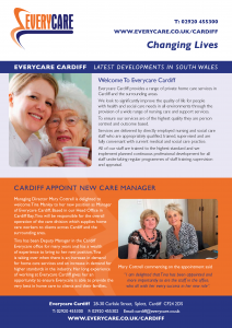 Everycare Cardiff all the latest care news from Cardiff